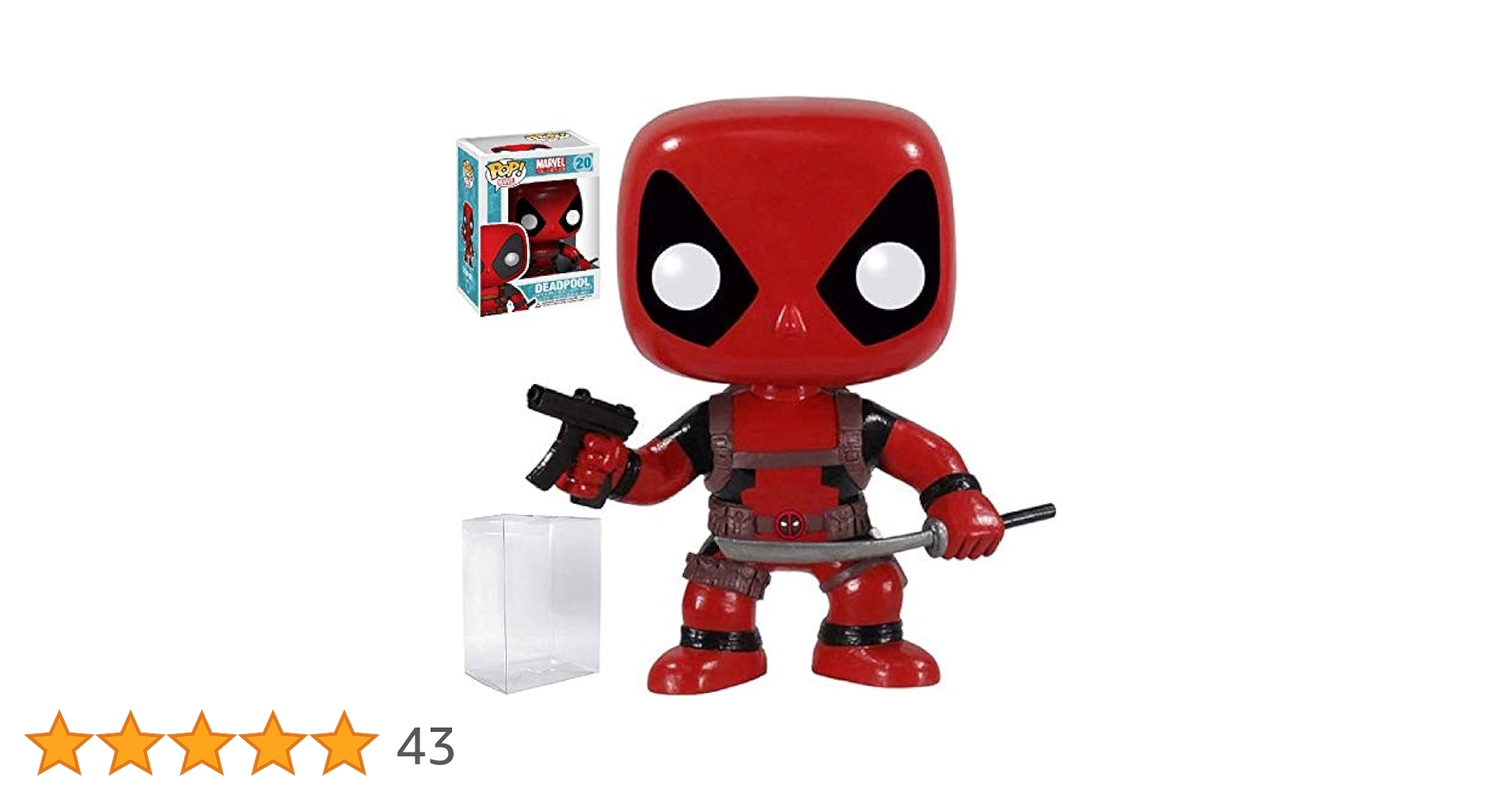 Amazon.co.jp: Funko Pop! マーベル デッドプール #20 ビニール