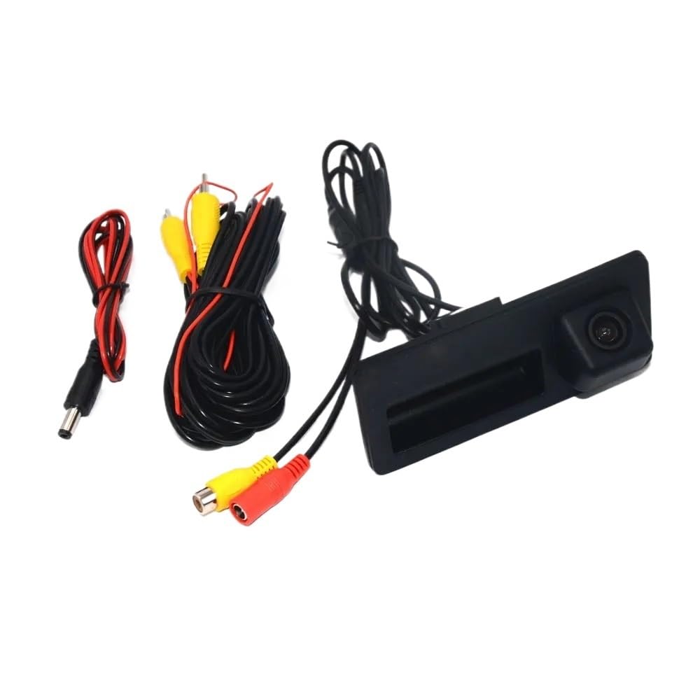 Caméra de recul CCD HD de poignée de coffre pour Audi A4 A5 Q5 et VW Golf Passat