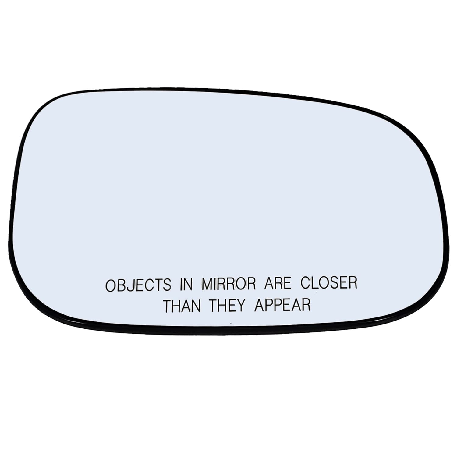 Passenger Side Mirror Glass Assembly With Plastic Backing Plate Heated Compatible With Volvo C30, C70, S40, S60, S80, V50, V70