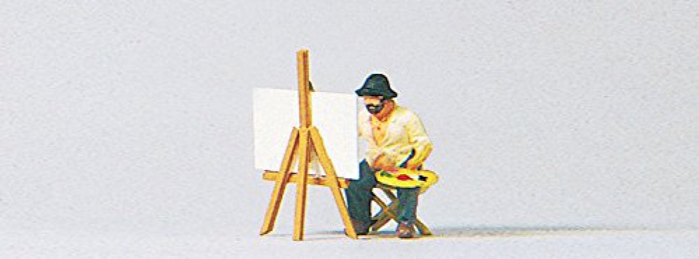 Preiser 1/87 Ème - PR28050 - Model Railway - Landscape painter