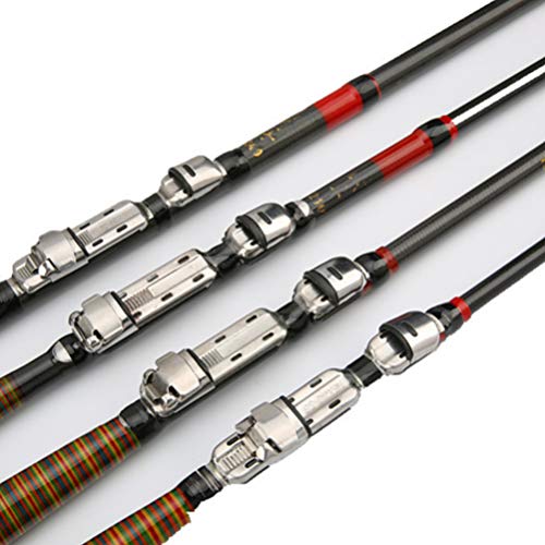 BESPORTBLE Mini-Angelrute, ultraleicht, einziehbar, für Reisen, Salzwasser, Süßwasser, Boot, Angeln, Anfänger, Kinder… – Bild 7