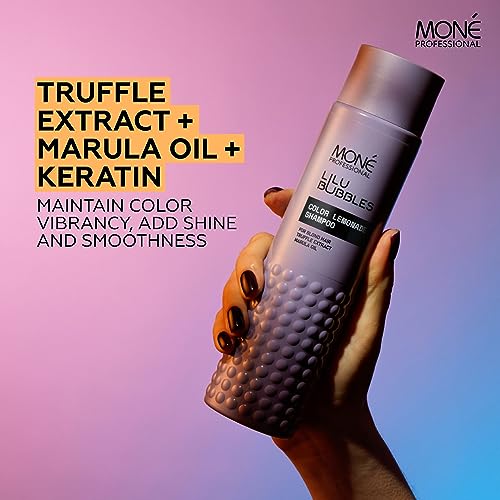 MONÉ PROFESSIONAL Shampoo for Bleached hair Blonde (dye and natural), Keratin based, Colour reviving and vibrancy - Image 3