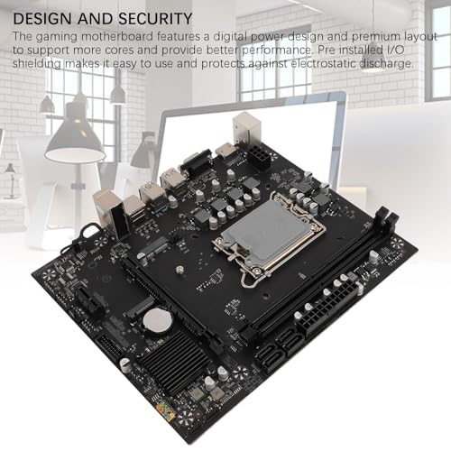 H610 Gaming PLUS Moderkort - DDR4, M.2 PCIe 4.0, LGA 1700 Slot