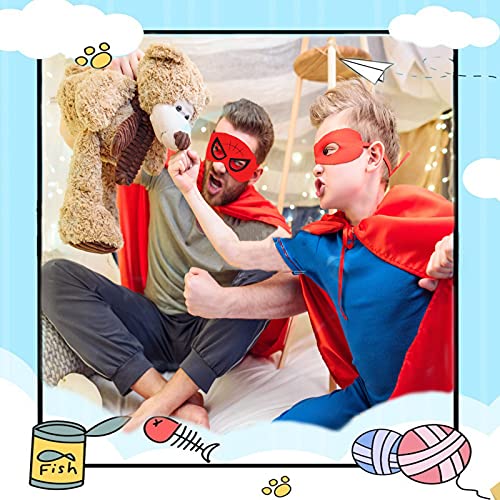 Dajiahao Superhero Capes For Kids 4-10 Year Double Side Superhero Costume Cosplay Dress Up Cape For Boy Birthday Party Gifts #TOP3