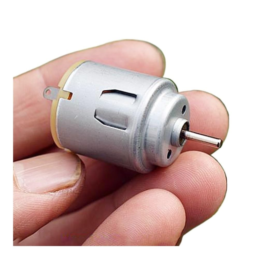 HSMQUBDBX 2pcs Round RE-140 Electronic Starter 6V-12V 16500RPM High Speed Toy Ship Model Small Electronic Starter