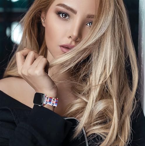 Sport Bands Compatible with Apple Watch Band 38MM 40MM 41MM 42MM 44MM 45MM 49MM, Silicone Strap Compatible with iWatch Bands Ultra Series SE 9 8 7 6 5 4 3 2 1 for Women Men