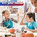 Tatuo 200 Pcs DIY Medal Design Your Own Award Medals Bulk for Kids with Neck Ribbons for Party Favors Winner Trophy Gymnastics School Field Day Prize Gift Fun Craft Activity