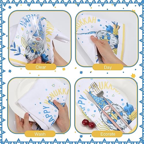 Oudain-6-Pieces-Happy-Hanukkah-Kitchen-Towels-Hanukkah-Kitchen-Gift-Decor-Blue-Watercolor-Candlestick-Dish-Towels-Kosher-Holiday-Tea-Towels-Hand-Dryer-Towels-for-Home-Cooking-Baking Oudain 6 Pieces Happy Hanukkah Kitchen Towels Hanukkah Kitchen Gift Decor Blue Watercolor Candlestick Dish Towels Kosher Holiday Tea Towels Hand Dryer Towels for Home Cooking Baking