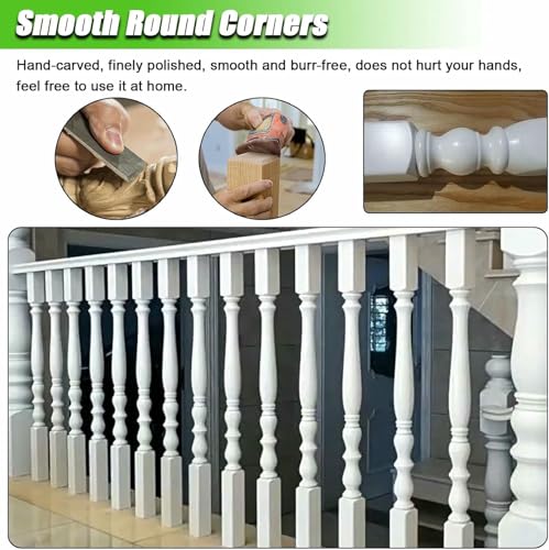 Garde-corps pour couloirs et poteaux d'escalier intérieurs réglables pour rénovation de loft