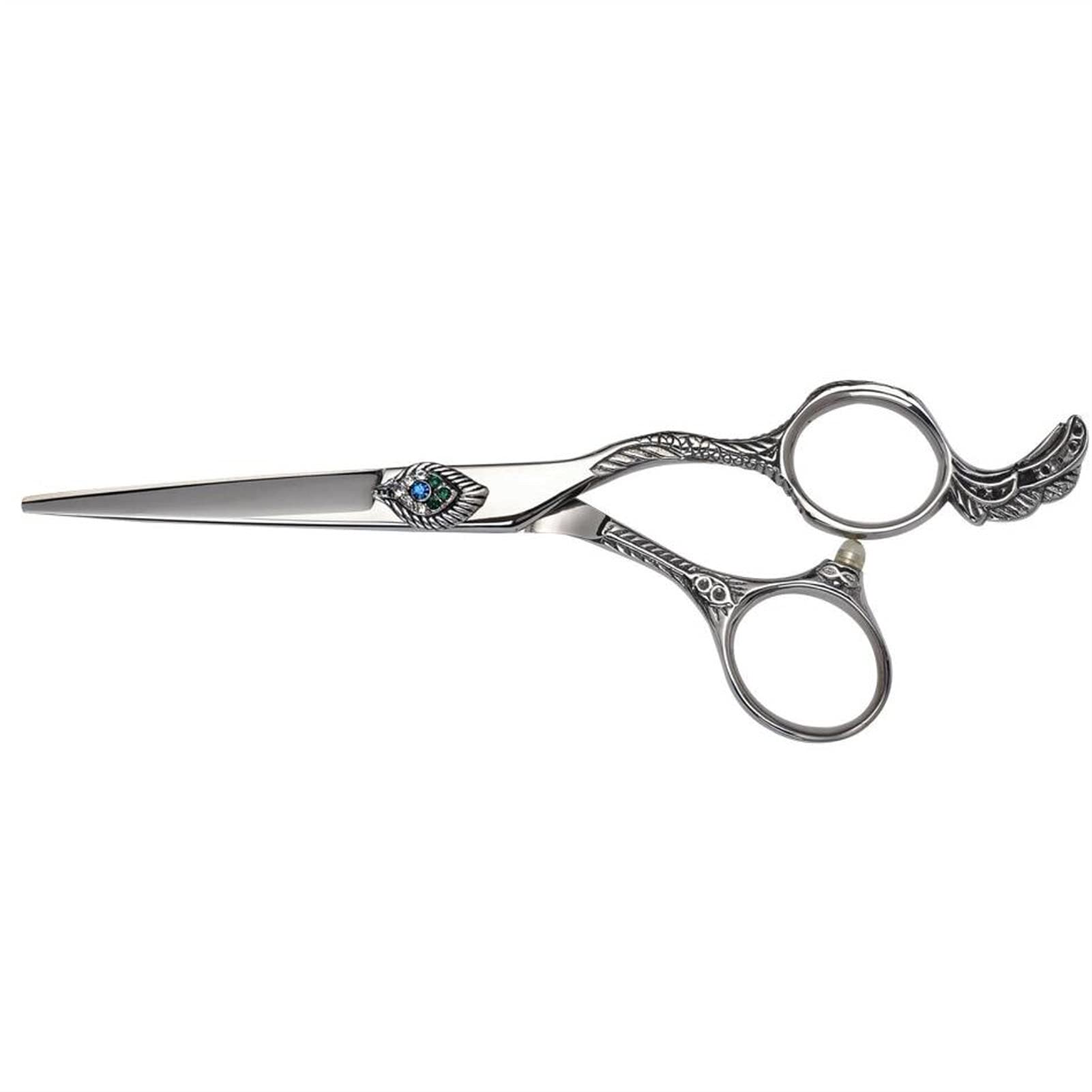 Haarschneideschere 440c Hochwertige Friseurschere 5 "/ 6" for Haare Schnitt 30 Zähne Ernte Schere Friseurschere/Haarschere (Size : 5)