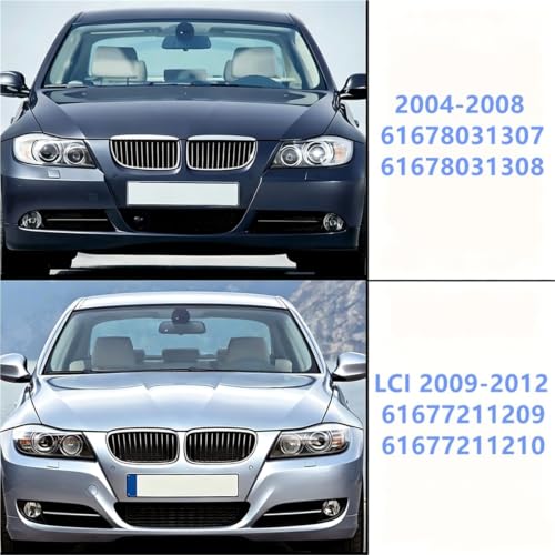 Couvercle de buse de lave-phare E90 E91 cache cache-poussière BMW 61678031307 - 2