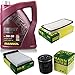 Produktbild QR-PARTS 69106248 Filter Set Inspektionspaket 5 Liter MANNOL Motoröl Energy Combi LL 5W-30 API SN/CF MANN-FILTER Luftfilter Innenraumfilter Ölfilter