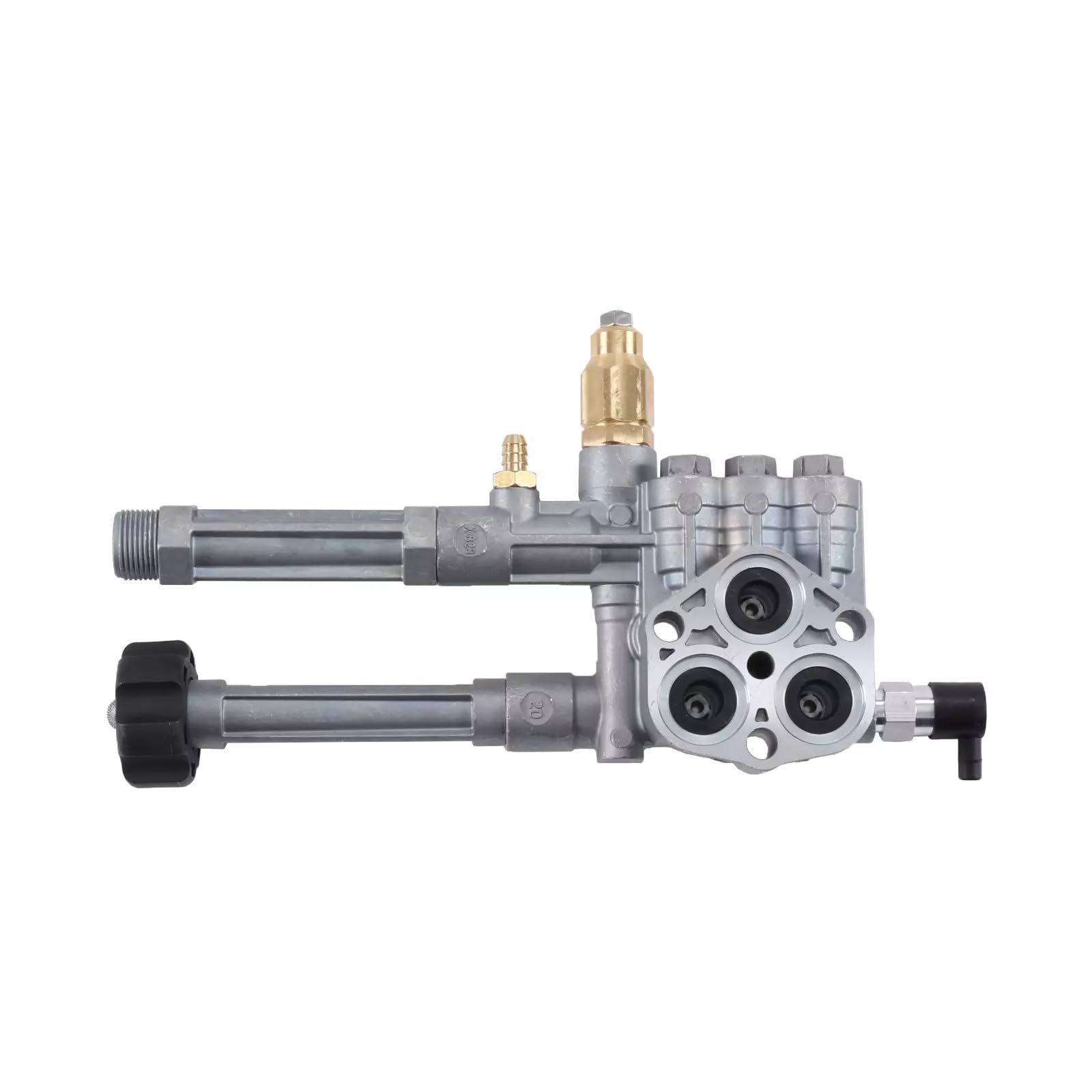 Ensemble de Pompe Complet de Remplacement pour Pompes de Nettoyeur Haute Pression RMW SRMW, Acier Inoxydable Haute durabilité, Connexion Facile pour Le Toit et Le Sol du véhicule