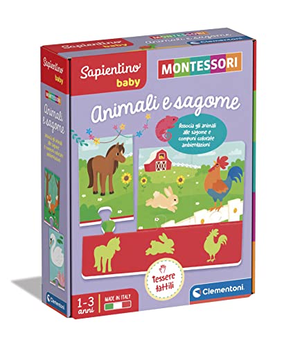 Clementoni Sapientino Baby Montessori - Animali e...