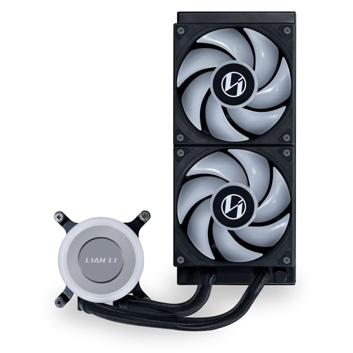 ★LIANLI 水冷CPUクーラー Galahad II LITE 240 Amazon.com: LIANLI Galahad II LITE 240 RGB Black CPU Cooler