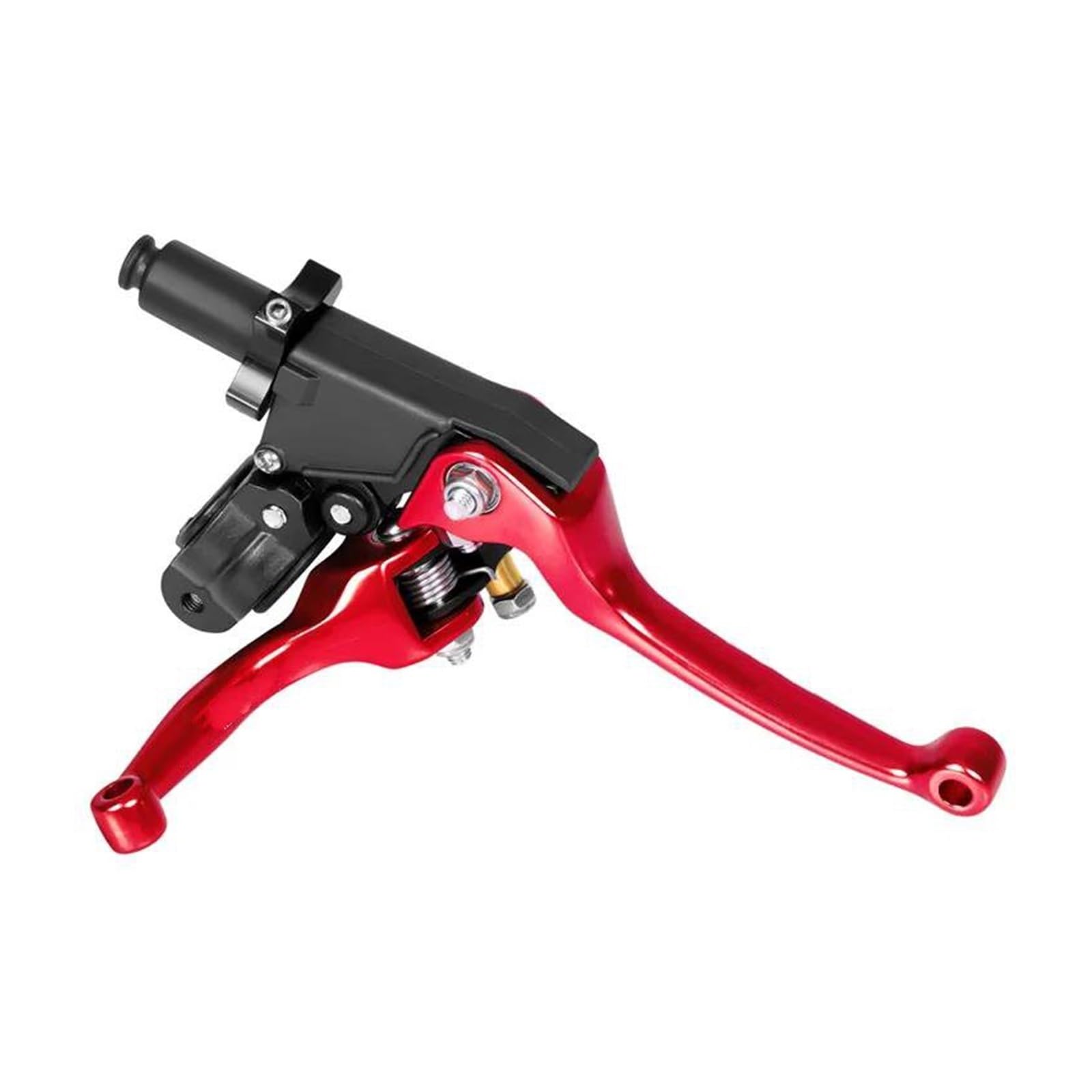 Super Dafi Red Brake Clutch Levers Universal 22Mm Handlebar Cnc Foldable Motorcycle Accessories Brake Clutch Levers Clutch Brake Lever(Red)