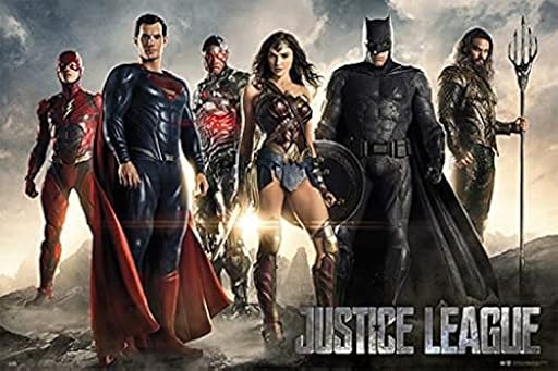 Grupo Erik Editores Poster Dc Comics Justice League Movie All Characters | Ya disponible en tu tienda friki favorita! En mundofriki.es!
