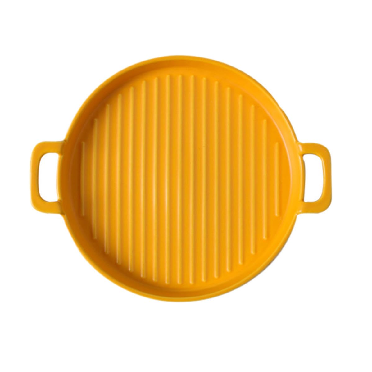 Plaque de cuisson céramique anti-brûlure double poignée pour rater moins de gâteaux