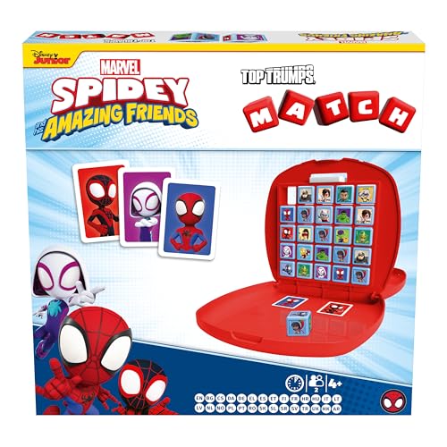 Top Trumps Spidey and Friends Match Board Game Play with your favourite characters including Dr Octopus - Image 2