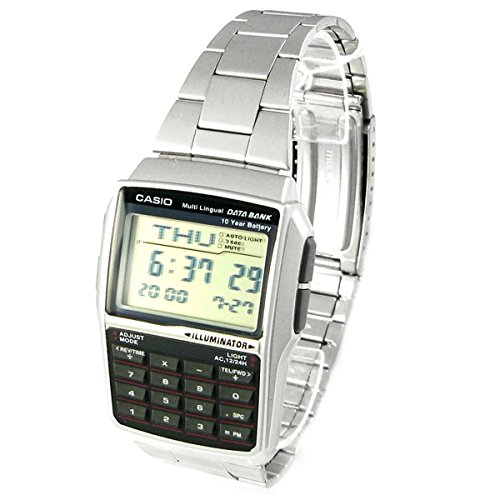 CASIO VINTAGE Mod. DATABANK CALCULATOR – SILVER