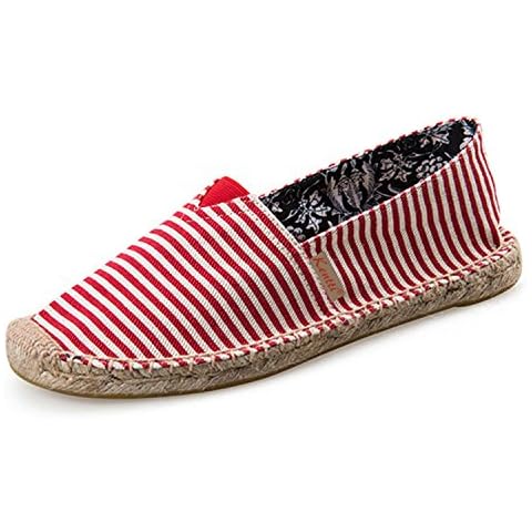 Espadrilles Kentti Rayées Rouge 38 EU Cover