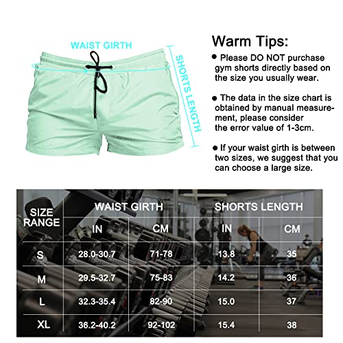 Men's Swim Trunks Quick Dry Swim Shorts Summer Swimwear Mens Sports Beach Shorts with Mesh Lining and Zipper Pockets3