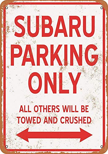 12 X 8 Tin Metal Sign - Vintage Look Shelby Gt500 Parking Only Bar Cafe Home Wall Art Deco #TOP28