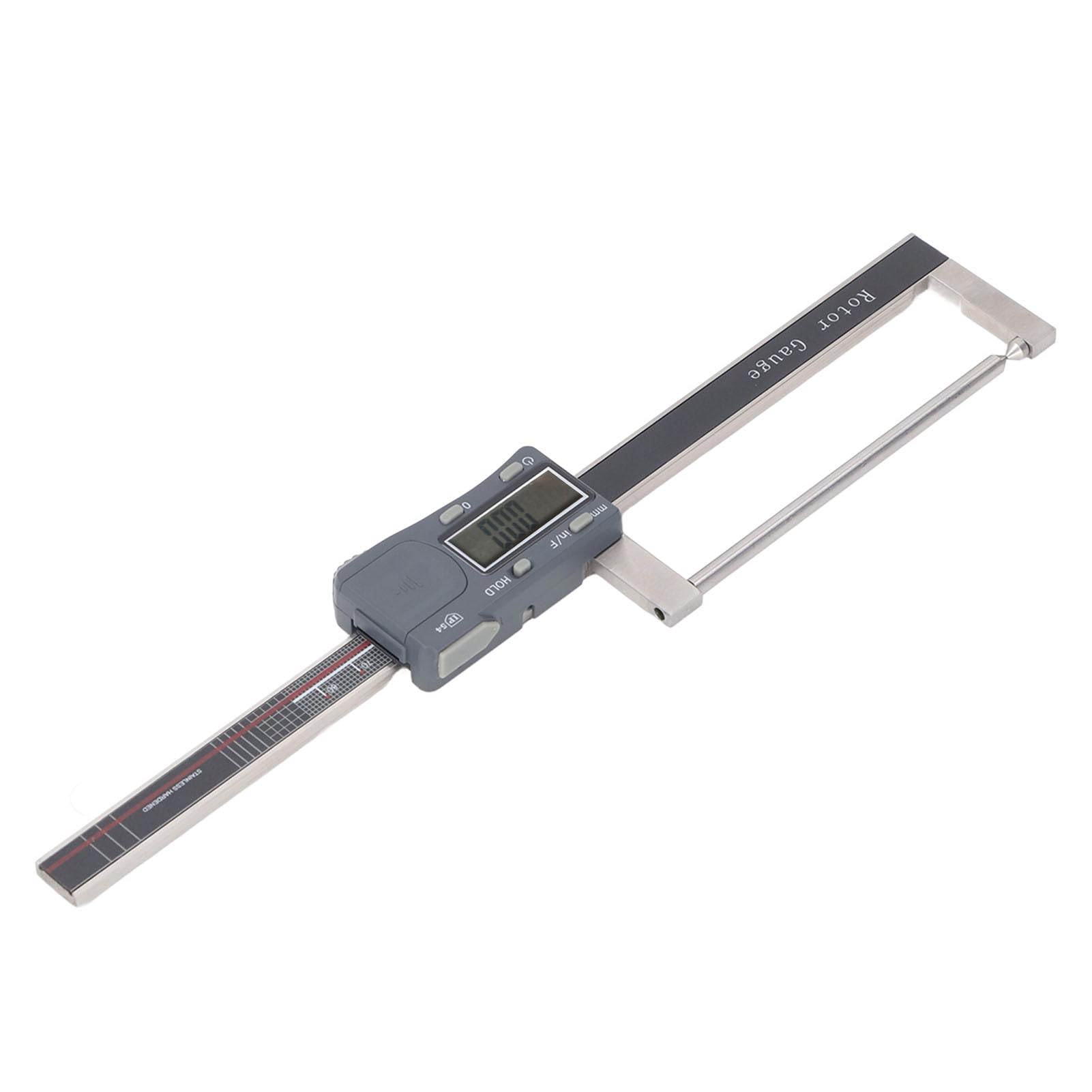 Mingzhe Medidor Electrónico de Medición del Rotor de Freno con Aplicación Versátil para Espesor Copa y Cucharón, Acero Inoxidable Duradero, 0-80 Mm
