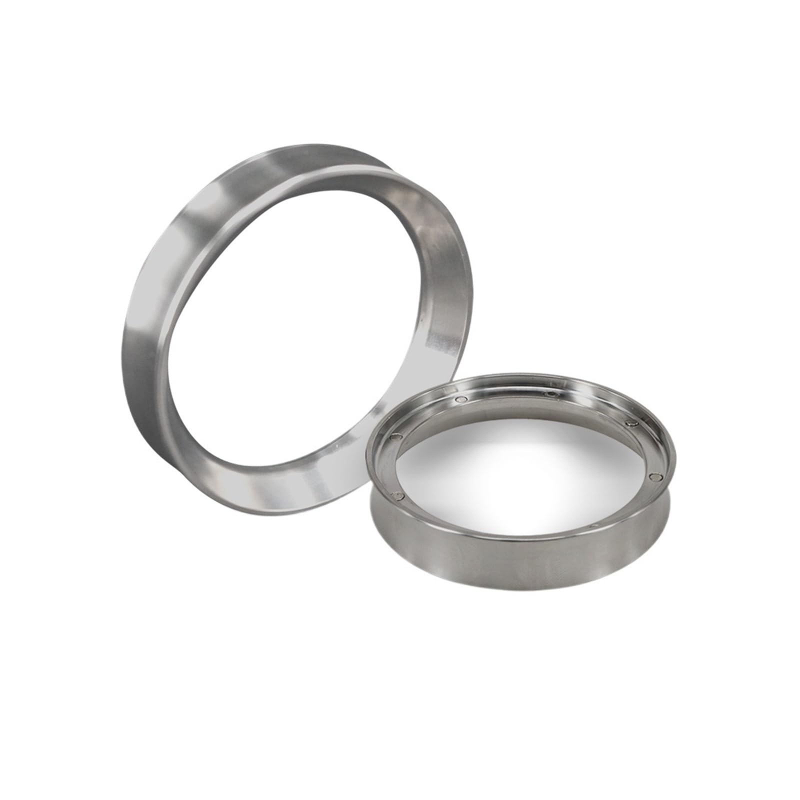 Anillo dosificador inteligente de acero inoxidable con imán for recipiente de preparación de café en polvo de 51/53/57,5/58/58,35 mm for barista.(58mm)
