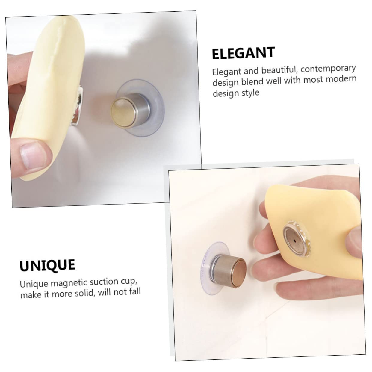 PRETYZOOM 6 Juegos Soporte De Jabón Magnético Soportes De Jabón De Baño Ducha Titular De Jabón Soporte De Ventosa Jabonera Magnética Soporte para Jabonera Accesorio De Baño Acero Inoxidable