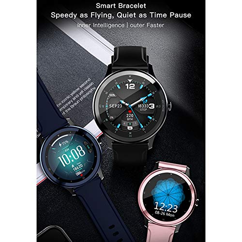 1 reloj deportivo inteligente G28 multiesfera IP68 resistente al agua con pantalla táctil , reloj inteligente 5.21 rosa