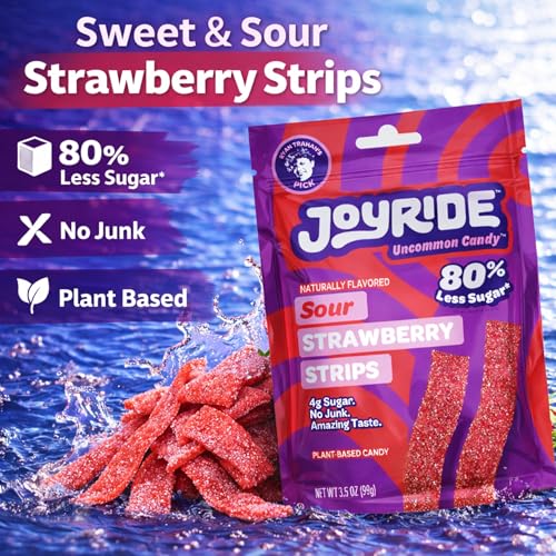 Joyride Sweets Candy Joyride Sour Candy Strips - 3.5oz-Gummy Candy, - image 3