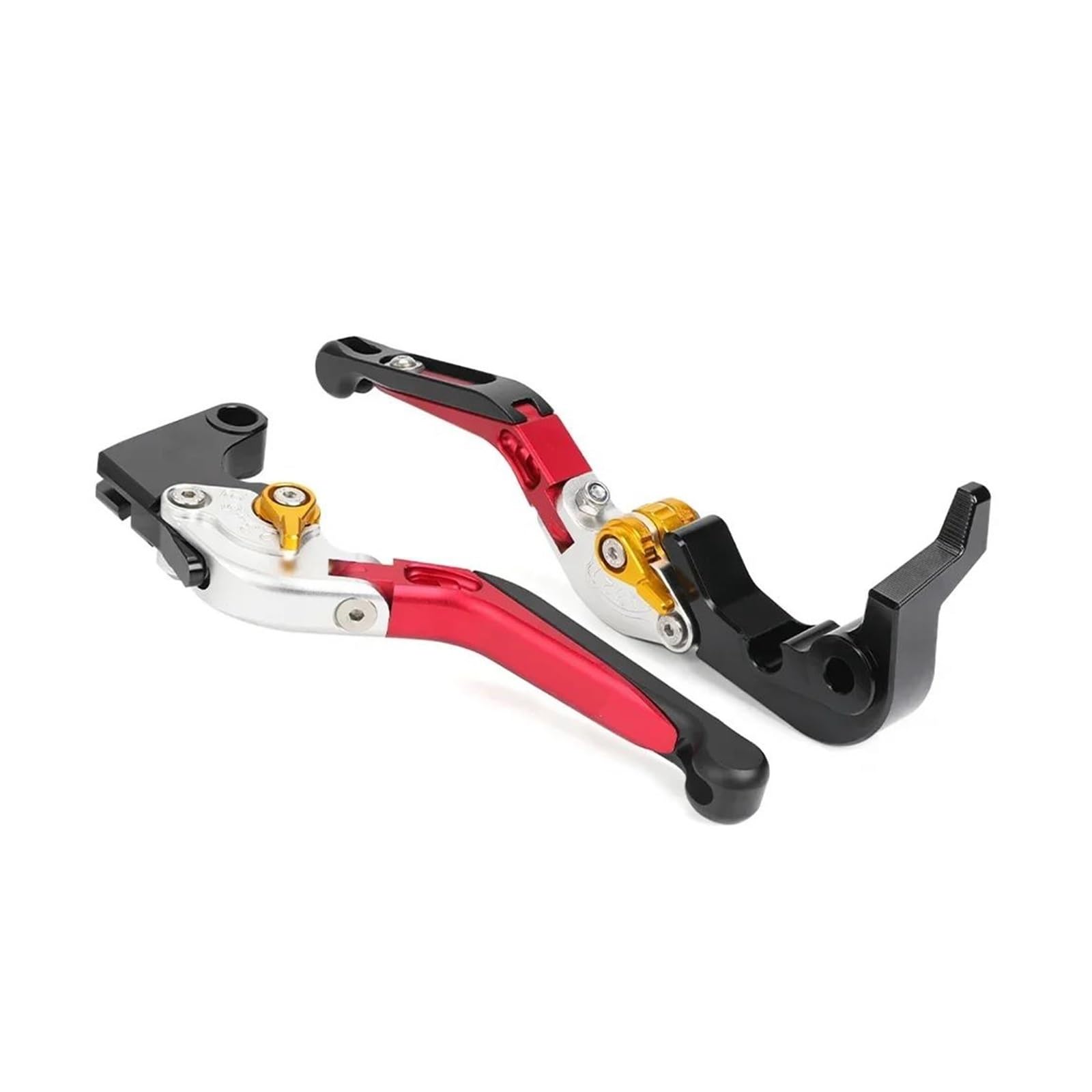 Qiogeilkoy N For Yamaha Yzf R7 2021-2025 Folding Clutch Brake Levers Motorcycle Accessories Extendable Levers Clutch Lever Kit(N)