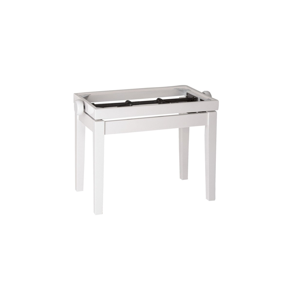 König & Meyer 13711 – 000 – 23 panca per pianoforte – Corpo Lucido Bianco