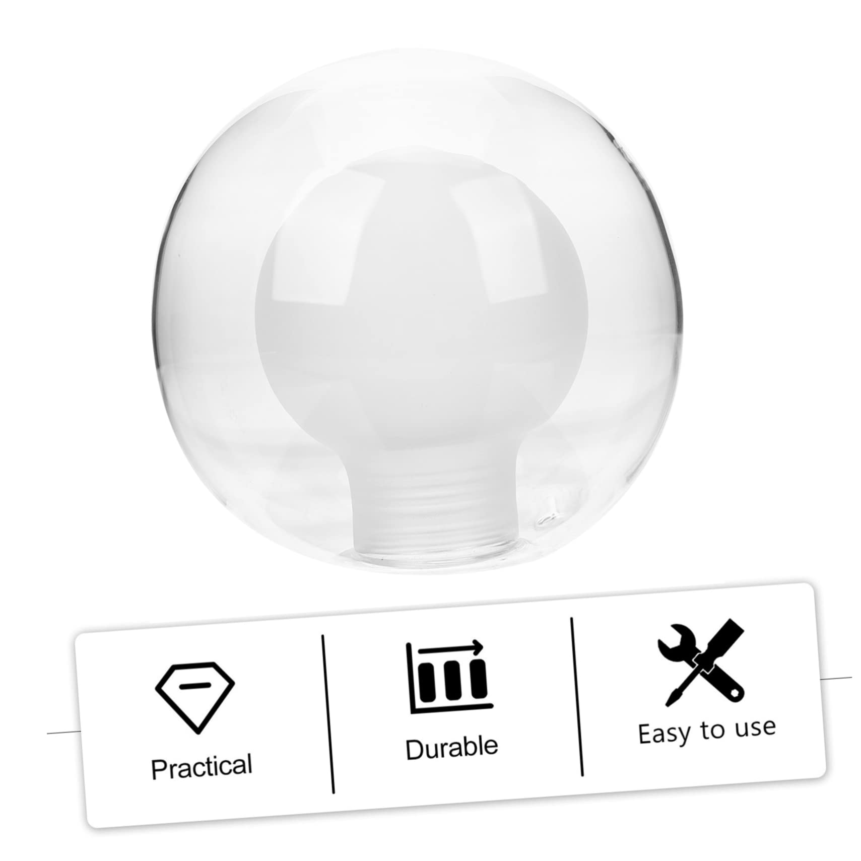 Klosz Szklany Do Lampy Okrągły Klosz Matu Zamiennik Dla Lamp Wiszących Ściennych Elegancki Design Do Dekoracji Wnętrz