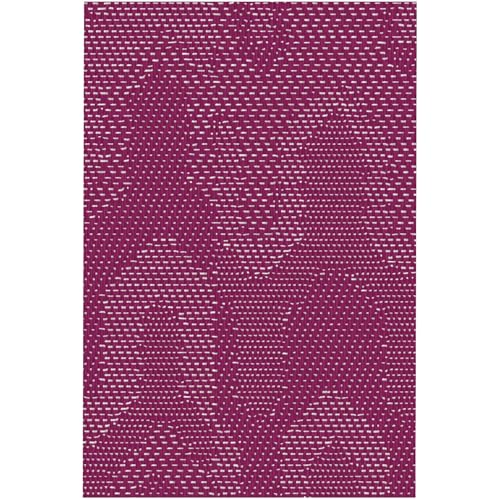 Tapis pourpre 100x430 cm au design élégant et absorbant pour sublimer votre entrée