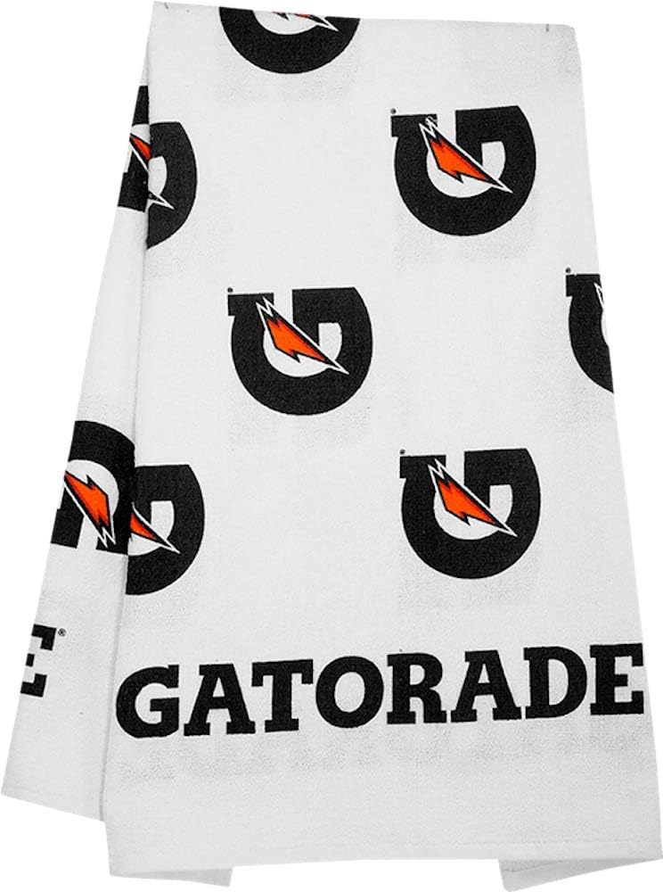 Asciugamano Ufficiale Chicago Bears Gatorade | 100% Cotone | 56x111 Cm | Bianco | Per Sport E Tempo Libero - Foto 2