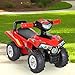 Imagen de HOMCOM Quad Correpasillos Infantil Coche sin Pedales para Bebé Juguete Andador Estilo Carrera con Bocina Música Luces 60x38x42cm