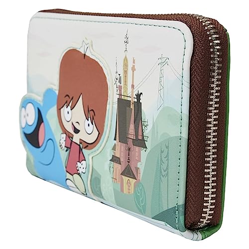 Loungefly Cartoon Network Foster's Home For Imaginary Friends Mac and Blue Zip-Around Wallet3