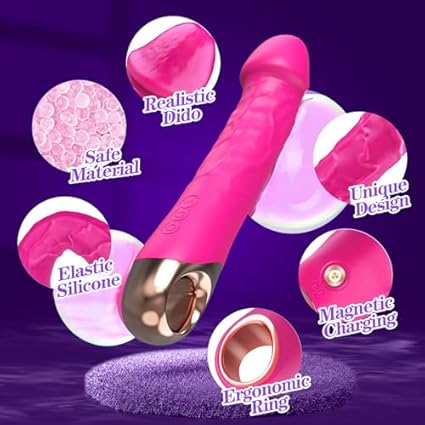 Vibradorador Mujer Juguetes Eróticos Pareja Sexuales 10 Modos APP Grande Dildo Realista consoladores.. para mujer con vibración，Dildo Realista Vibrador vibrador clítoris Juguete Sexualmuje