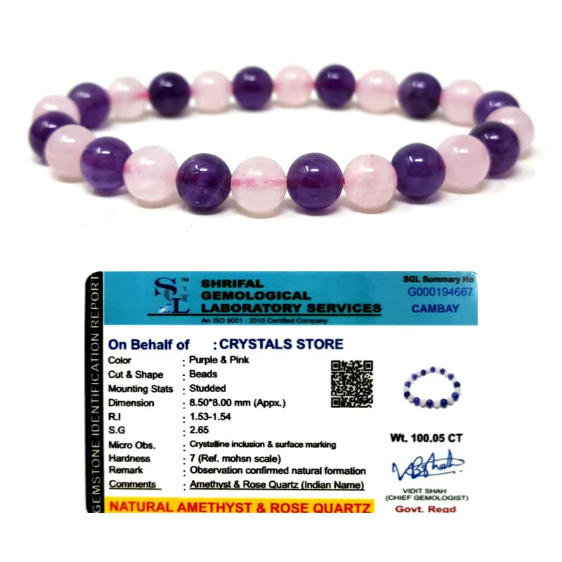 See full amazon price history chart for Real Crystal Rose Quartz Amethyst Crystal Bracelet Natural Stone Beaded Jewelry For Men Women Original Certified Lab Tested Real Crystal Rose Quartz Amethyst Crystal Bracelet Natural Stone Beaded Jewelry For Men Women Original Certified Lab Tested (B0CS6674JY) Amazon Price History, Amazon Price Tracker