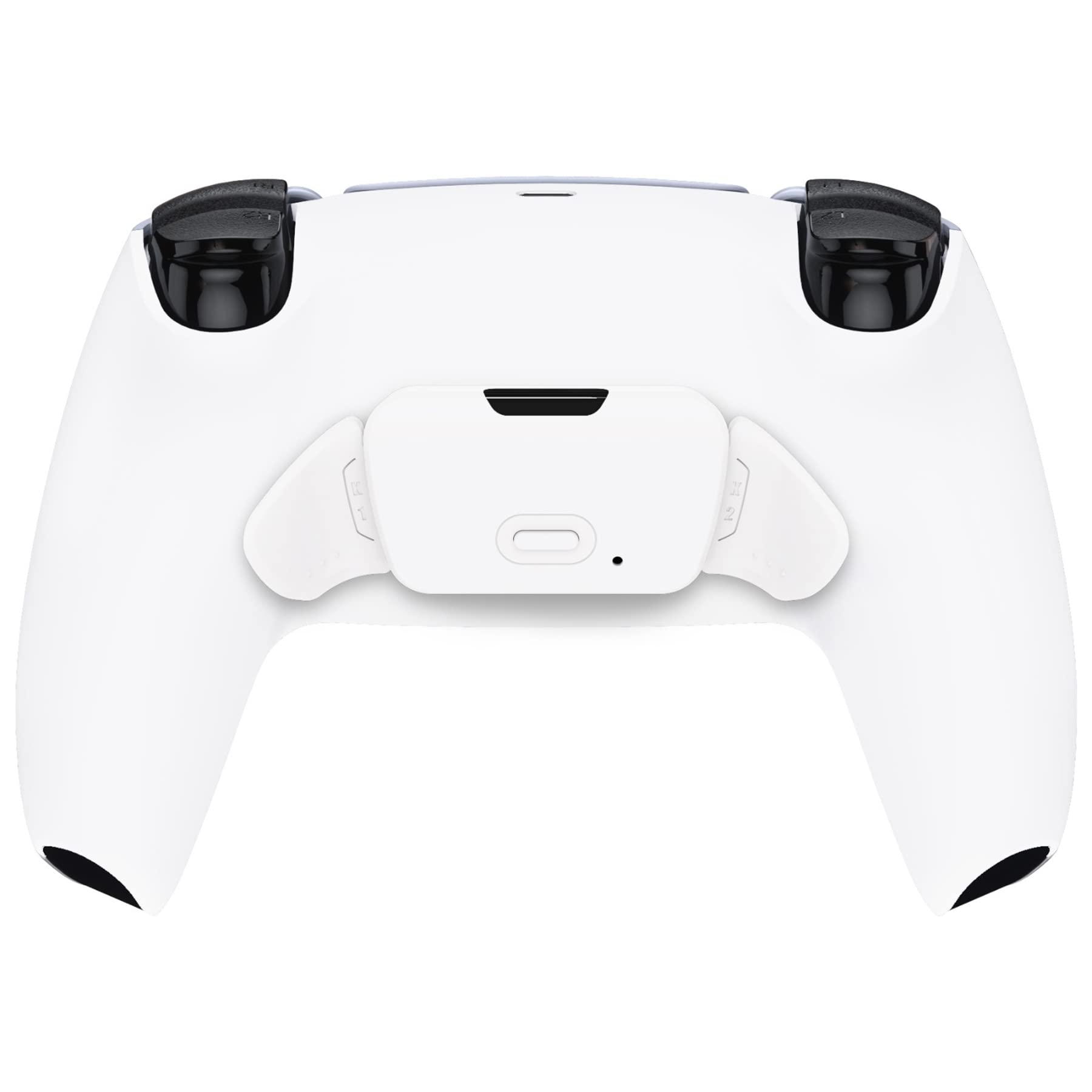 eXtremeRate Rise V3 Remap Kit Programmabile per ps5 Controller,Palette Cover Posteriore Tasti Aggiuntivi Back Button per ps5 Joystick(BDM-030/040/050)-Bianco