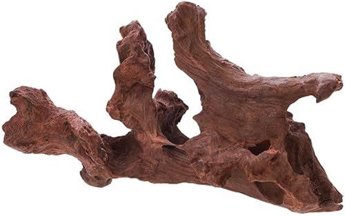 Decoraciones de madera flotante para acuario, ramas de madera natural sumergibles, decoración de pecera, tamaño surtido, tronco, reptil, hábitat,