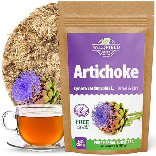 Image of 4 oz. Alcachofa Artichoke Leaf Dried Artichokes Blend Herb Tea (Cynara Cardunculus) - 113g Herbal Hojas De Alcachofa Seca