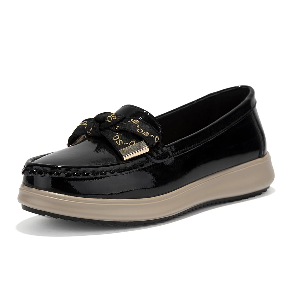 FILIPPO Plateau Loafer Damen Leder - Slipper & Mokassins Damen