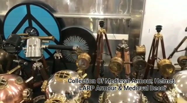 Solid Metal Decorative Helmet Nagina International Antique Diver's Helmet Replica - Solid Aluminum Nautical Decor Astronaut Helmet