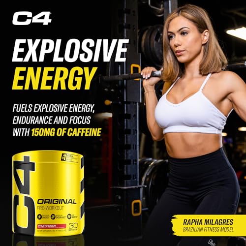 Cellucor 103739 C4 Original Pre Workout Powder Fruit Punch | Vitamin C For Immune Support | Sugar Free Preworkout Energy For Men & Women thumb #4