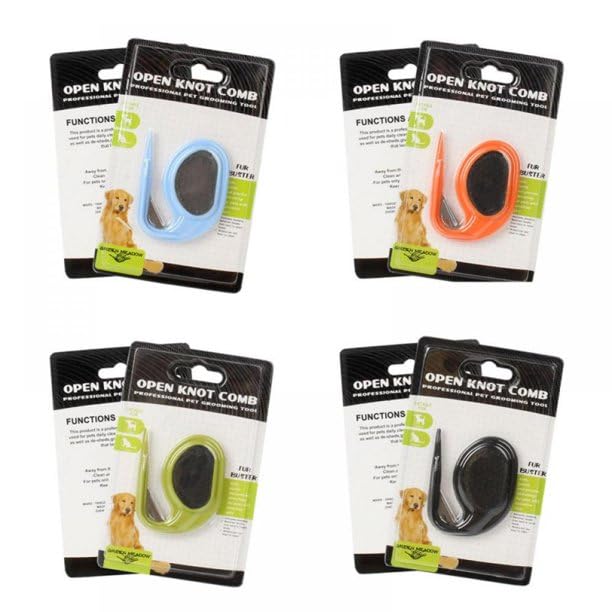 Mr. Gadget's Solutions Safe & Gentle Knot Comb for Pet Dog Cat Fur Buster Hair Cutter Removing Matted Fur, Knots & Tangle - Image 4