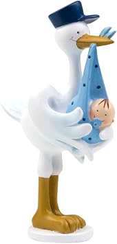 Mopec y503.3 Loving Ciguena Cake Figure with Pit, Pack of 1 Unit
