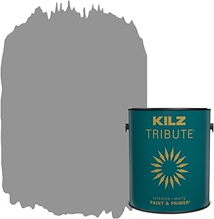 Sponsored Ad - KILZ TRIBUTE Paint & Primer, Interior, Matte, Nomad's Trail, 1 Gallon